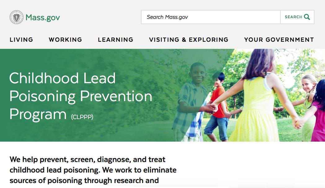 Massachusetts Childhood Lead Poisoning Prevention Program