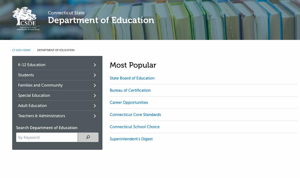 Connecticut Department of Education